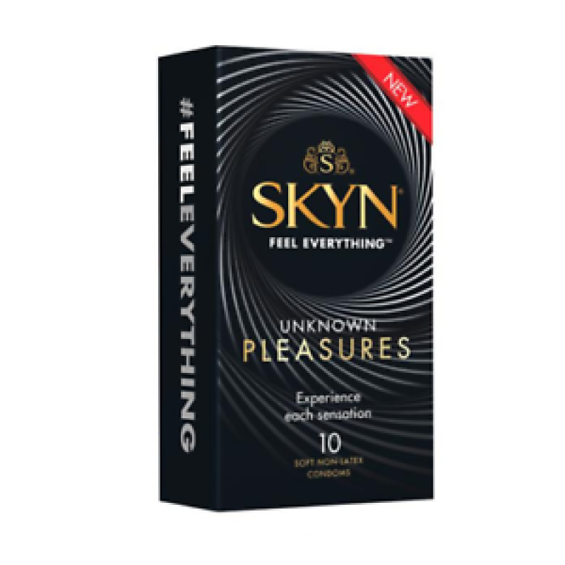 SKYN Mixed Condoms Unknown Pleasures Lubricated - Rubber / Latex Free